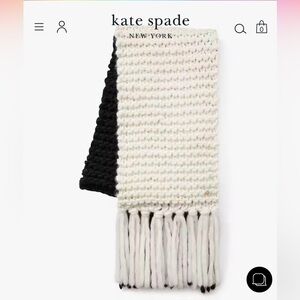 Kate spade colorblock scarf